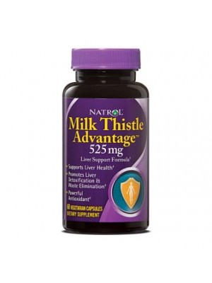 Milk Thistle Advantage 525mg. 60 capsules